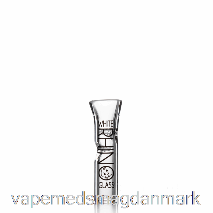 Vape Juice Hvid Næsehorn Glas Spidser Flad Glas Spids